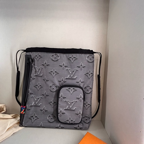 Pre Loved Louis Vuitton Black Backpack - Picture 7 of 8